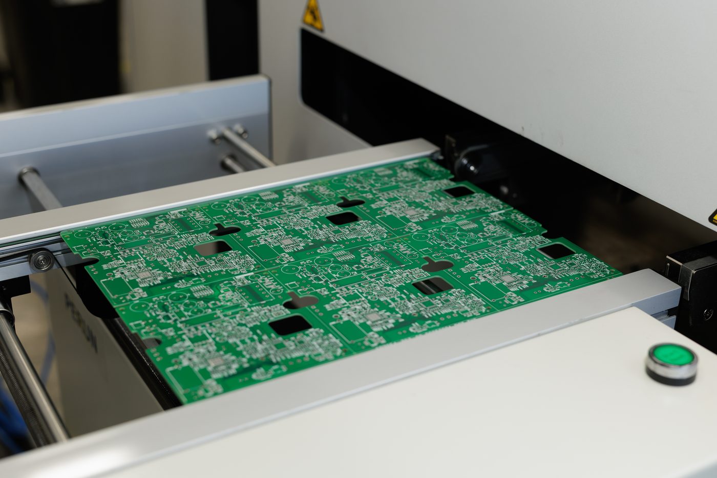 Printed circuit board entering inspection equipment